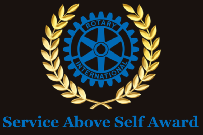 ballantyne rotary club service above self award